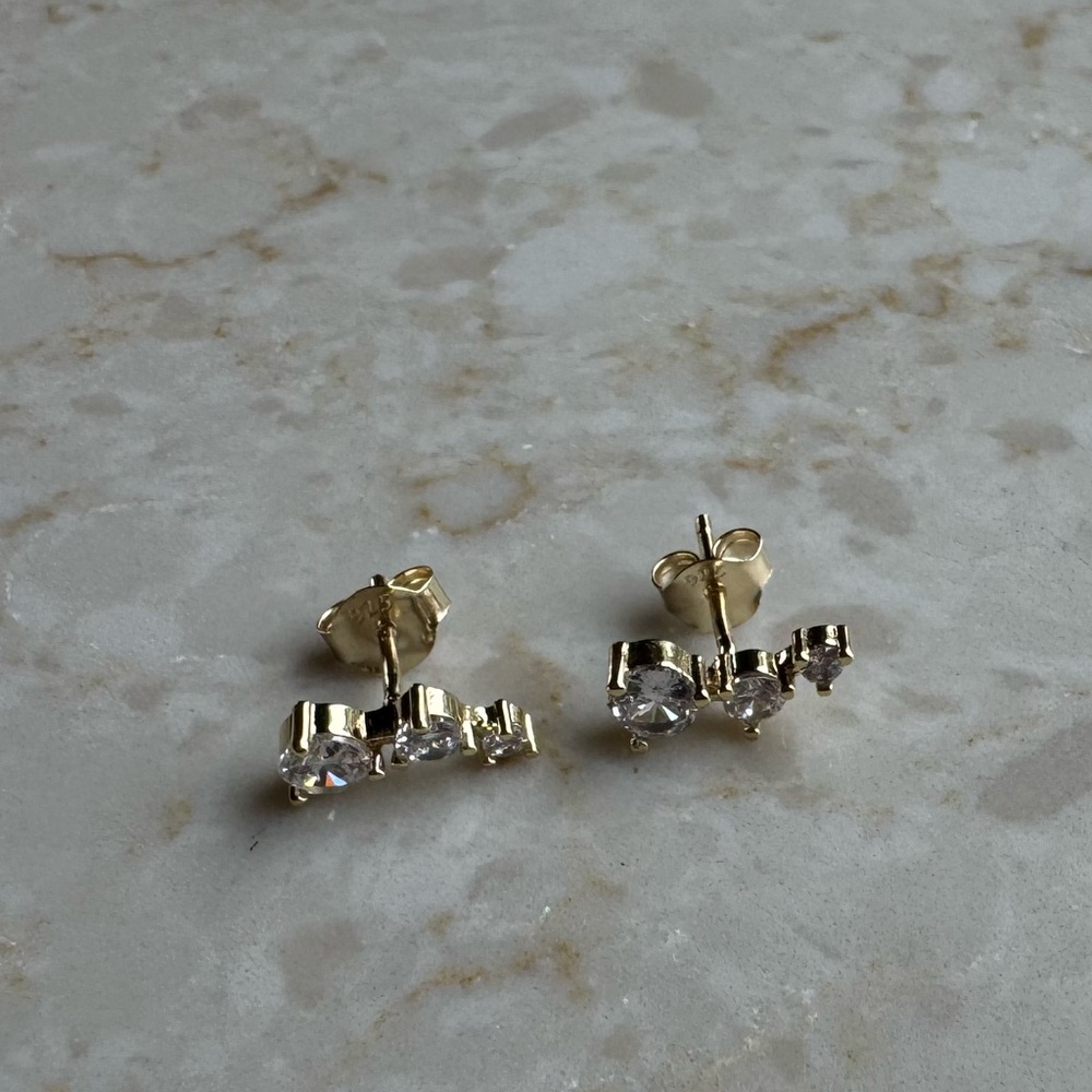 NWOT Shashi Constellation Earrings - Picture 5 of 5
